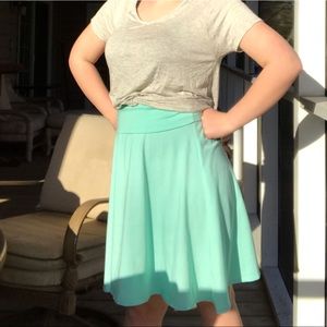 Lularoe turquoise skirt